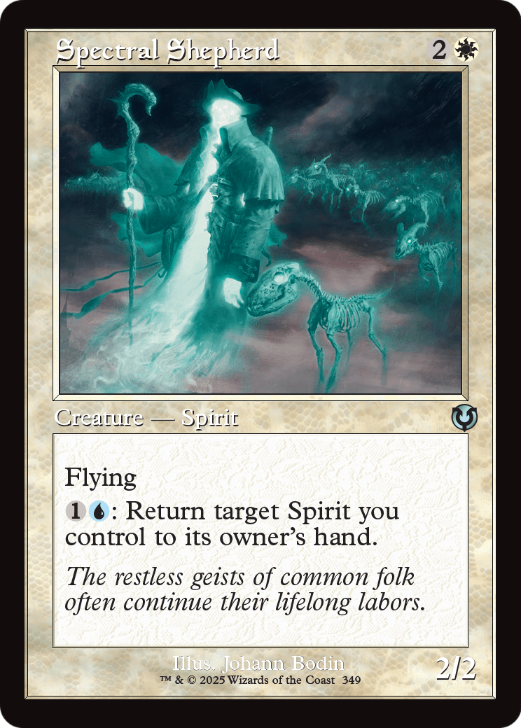 Spectral Shepherd (Retro Frame) (INR-349) [Innistrad Remastered] Foil