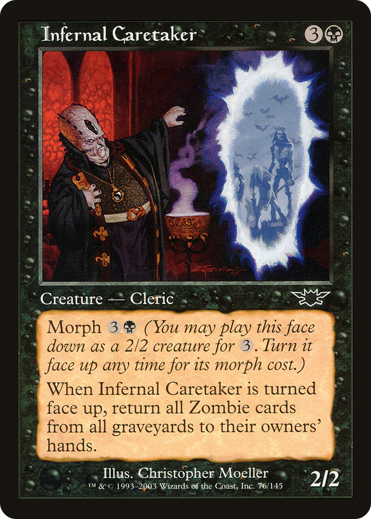 Infernal Caretaker (LGN-076) [Legions] Foil