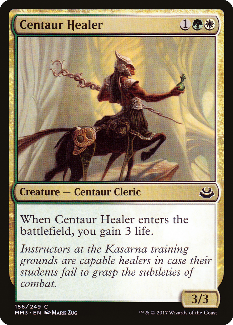 Centaur Healer (MM3-156) [Modern Masters 2017] Foil