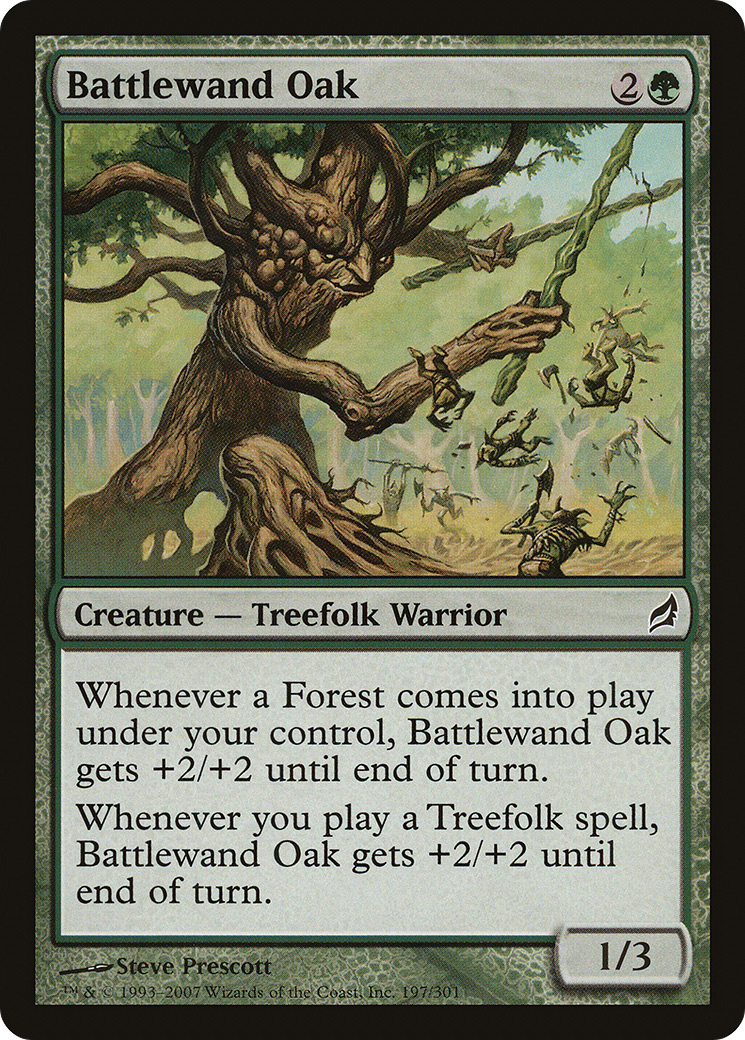 Battlewand Oak (LRW-197) [Lorwyn]