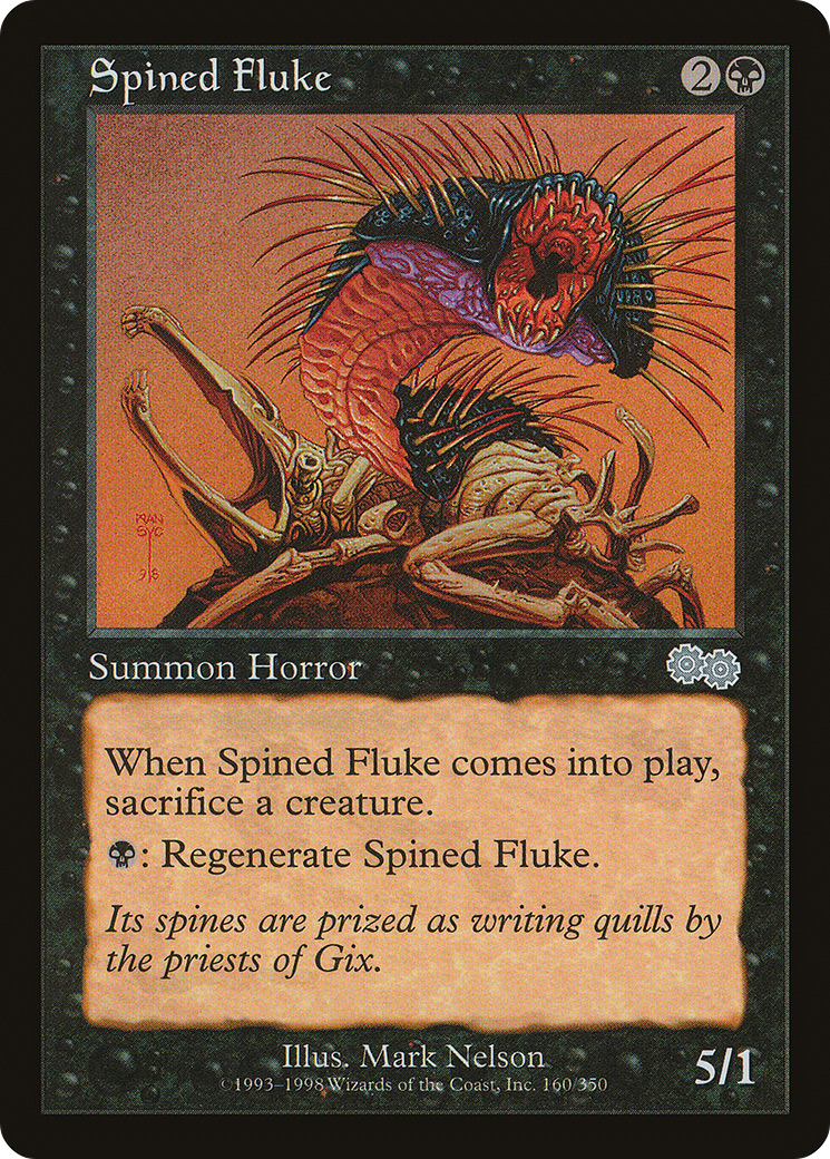 Spined Fluke (USG-160) [Urza's Saga]
