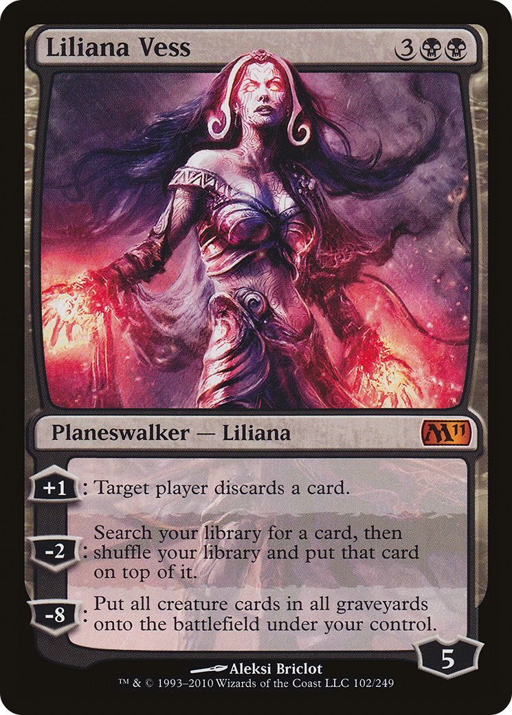 Liliana Vess (M11-102) [Magic 2011] Foil