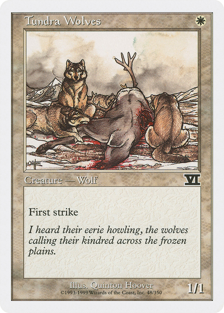Tundra Wolves (6ED-048) [Classic Sixth Edition]