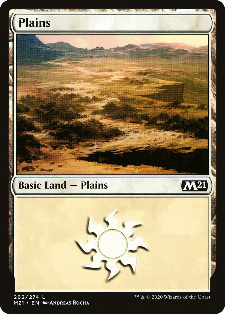 Plains (M21-262) [Core Set 2021] Foil