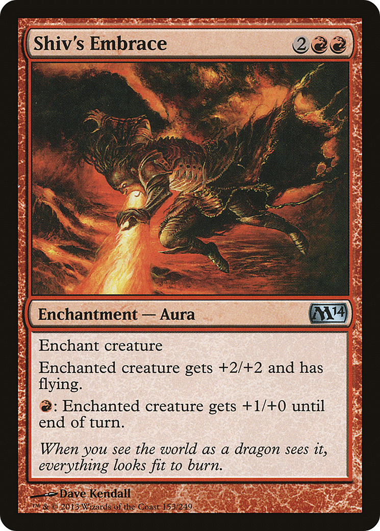 Shiv's Embrace (M14-153) [Magic 2014]