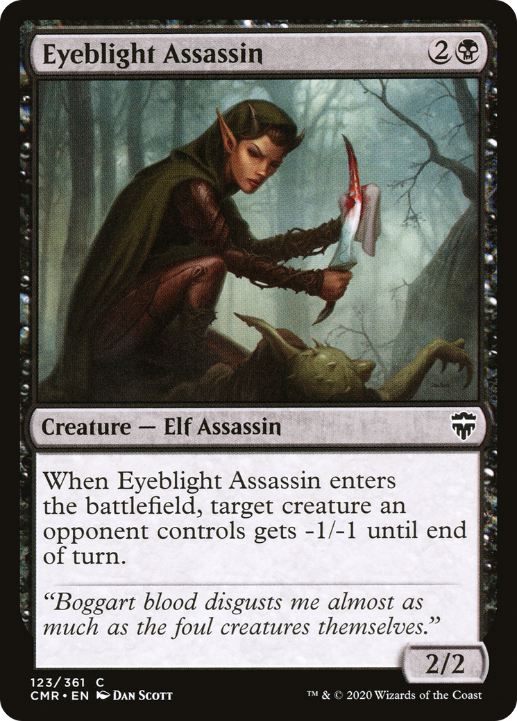 Eyeblight Assassin (CMR-123) [Commander Legends] Foil