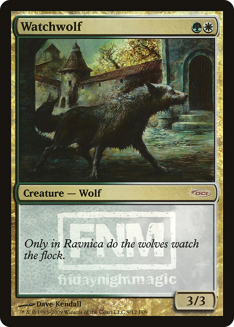 Watchwolf [Friday Night Magic 2009] Foil