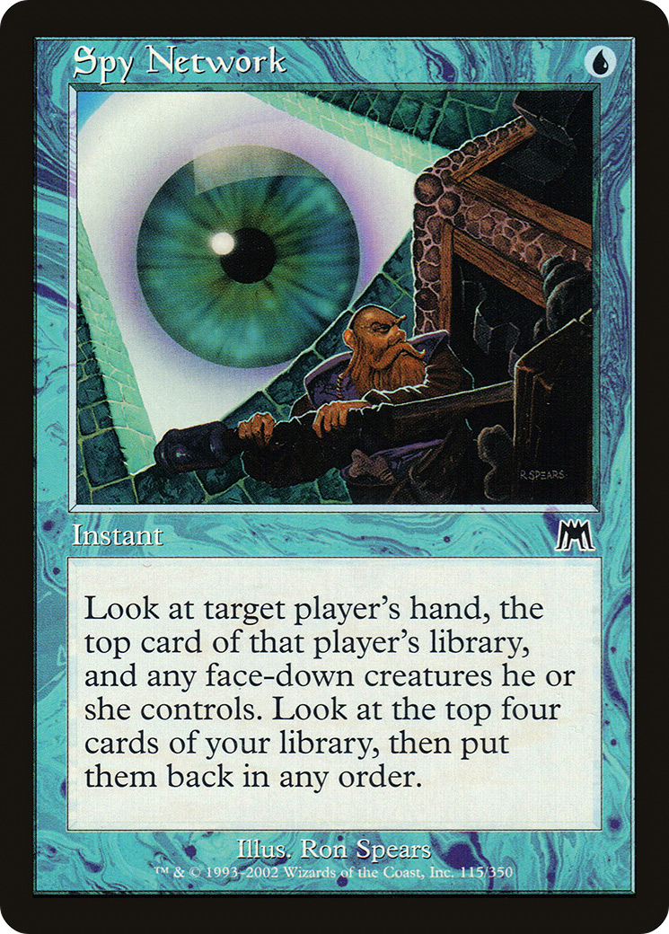 Spy Network (ONS-115) [Onslaught] Foil