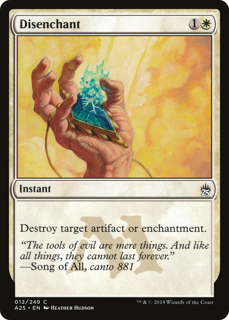 Disenchant (A25-012) [Masters 25] Foil