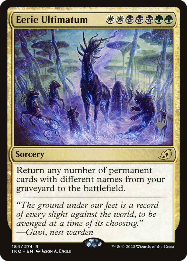 Eerie Ultimatum (PPIKO-184) [Promo Pack: Ikoria: Lair of Behemoths Promos]