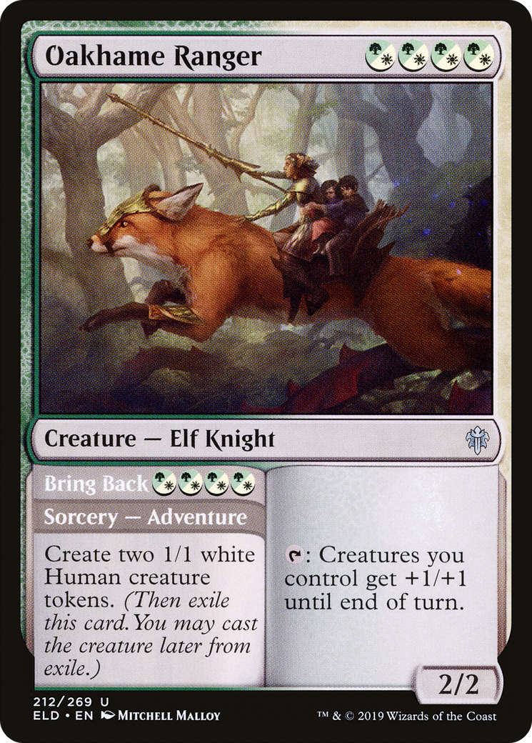 Oakhame Ranger (ELD-212) [Throne of Eldraine]
