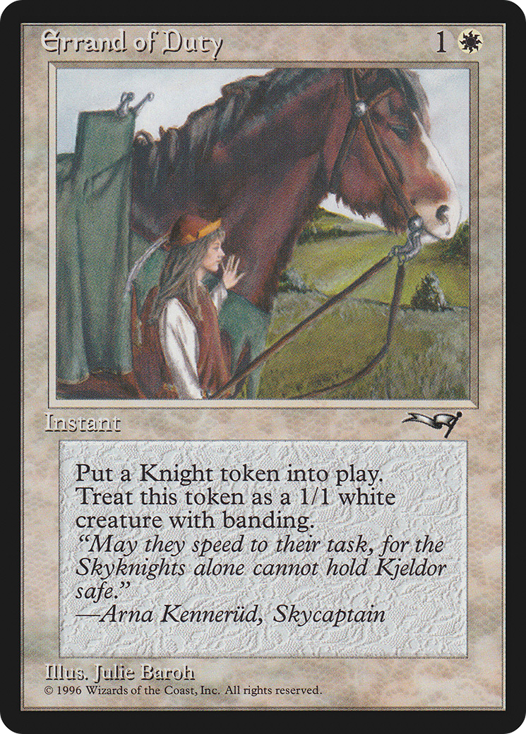 Errand of Duty (ALL-128) [Alliances]