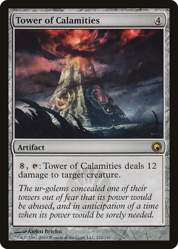 Tower of Calamities (SOM-212) [Scars of Mirrodin] Foil
