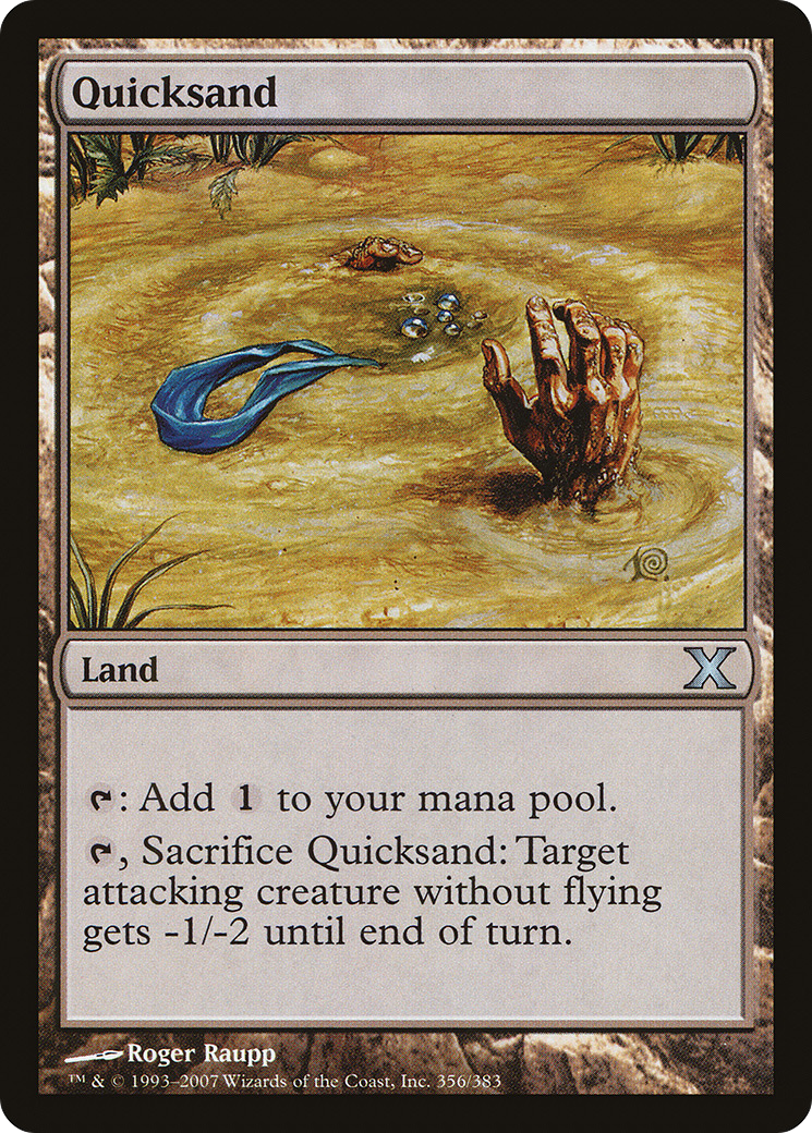 Quicksand (10E-356) [Tenth Edition] Foil