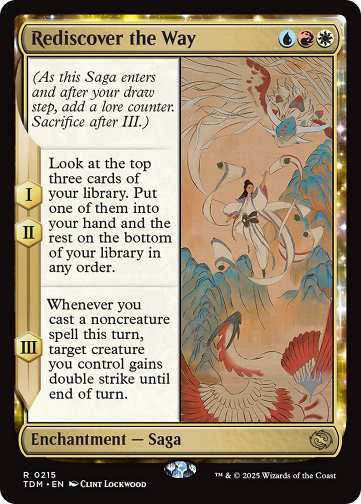 Rediscover the Way (PPTDM-215) [Promo Pack: Tarkir: Dragonstorm]