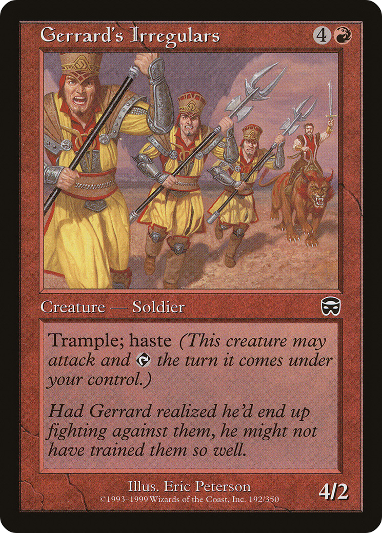 Gerrard's Irregulars (MMQ-192) [Mercadian Masques]
