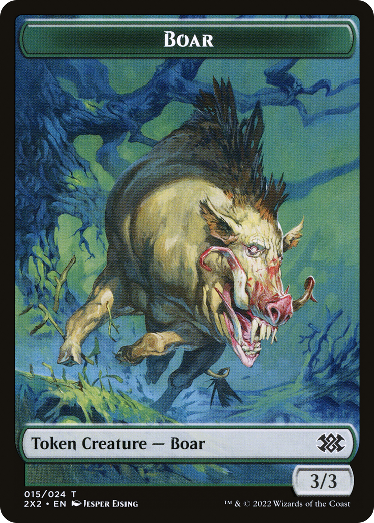 Boar (T2X2-015) [Double Masters 2022 Tokens]