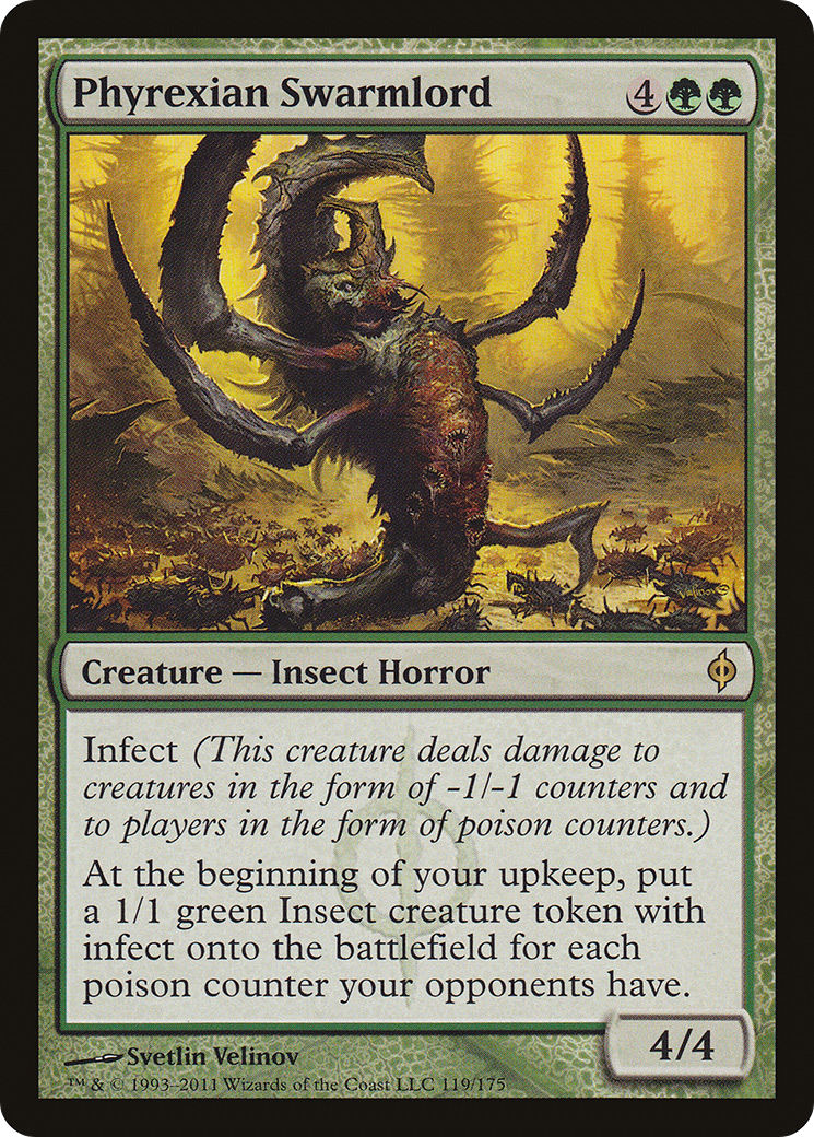 Phyrexian Swarmlord (NPH-119) [New Phyrexia] Foil