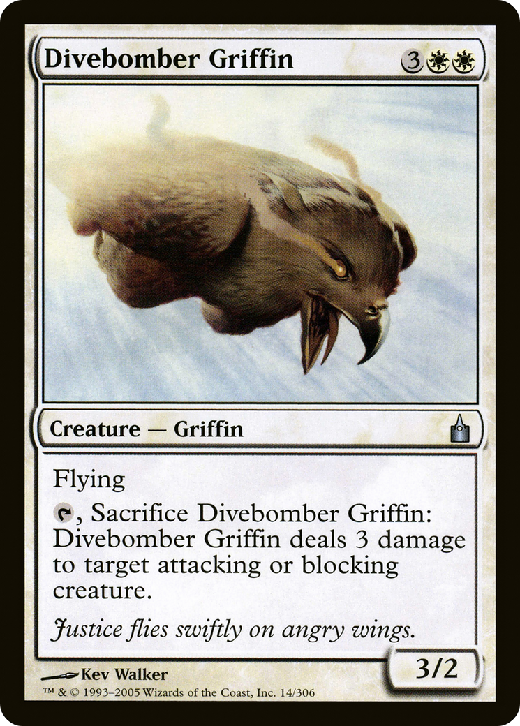 Divebomber Griffin (RAV-014) [Ravnica: City of Guilds]