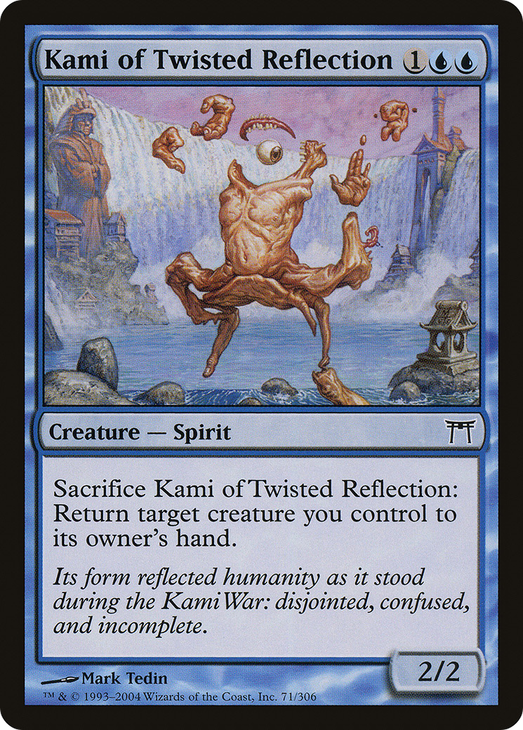 Kami of Twisted Reflection (CHK-071) [Champions of Kamigawa] Foil