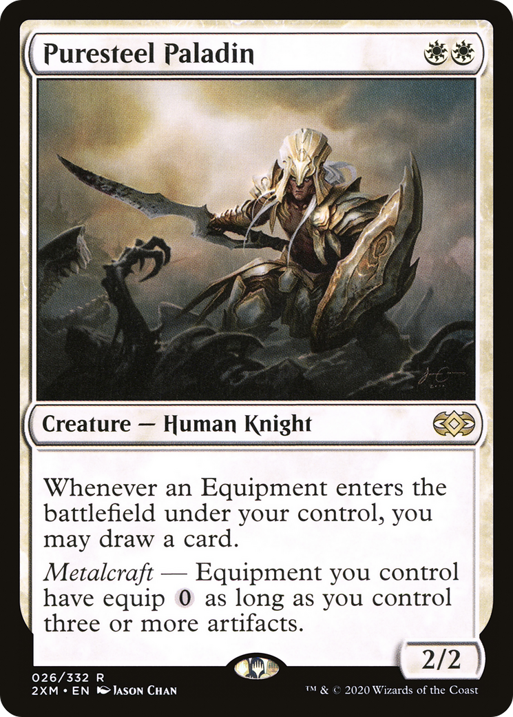 Puresteel Paladin (2XM-026) [Double Masters] Foil
