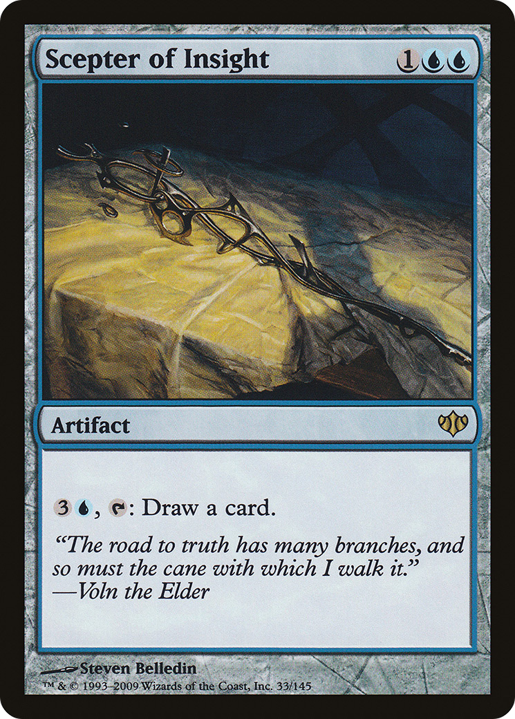 Scepter of Insight (CON-033) [Conflux] Foil