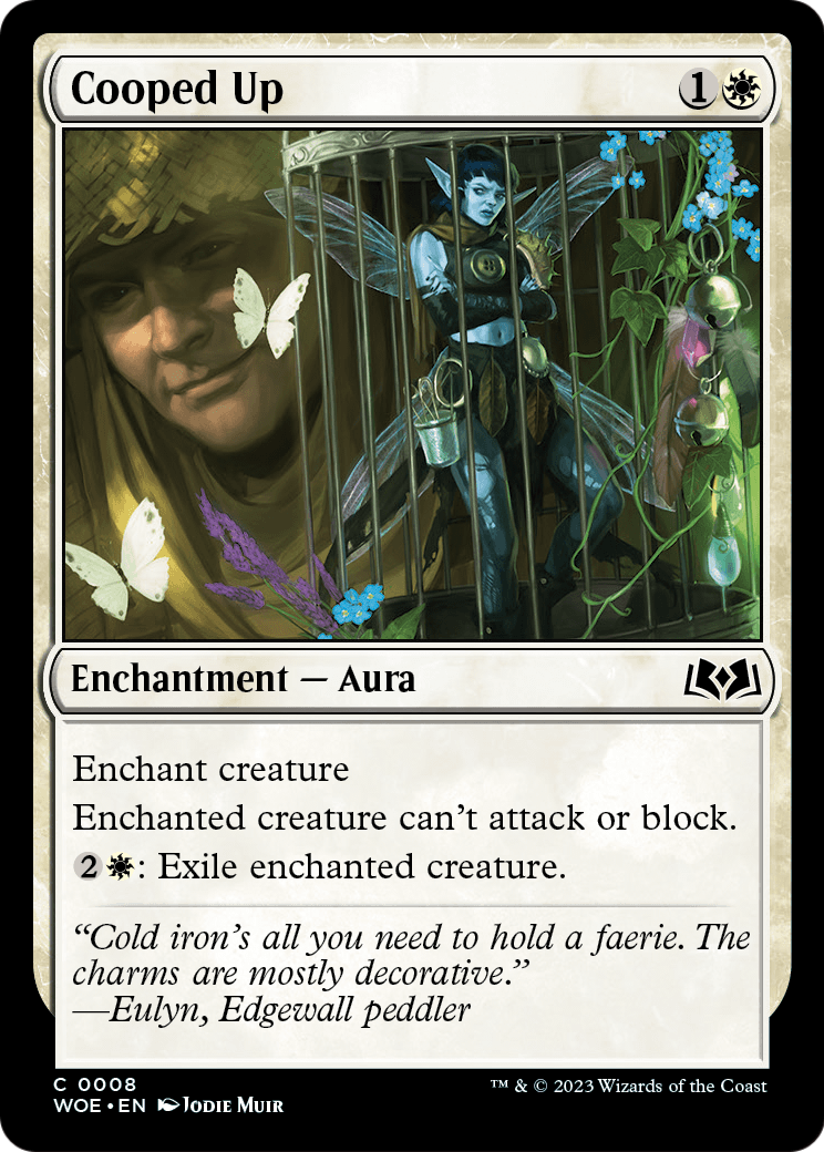 Cooped Up (WOE-008) [Wilds of Eldraine] Foil