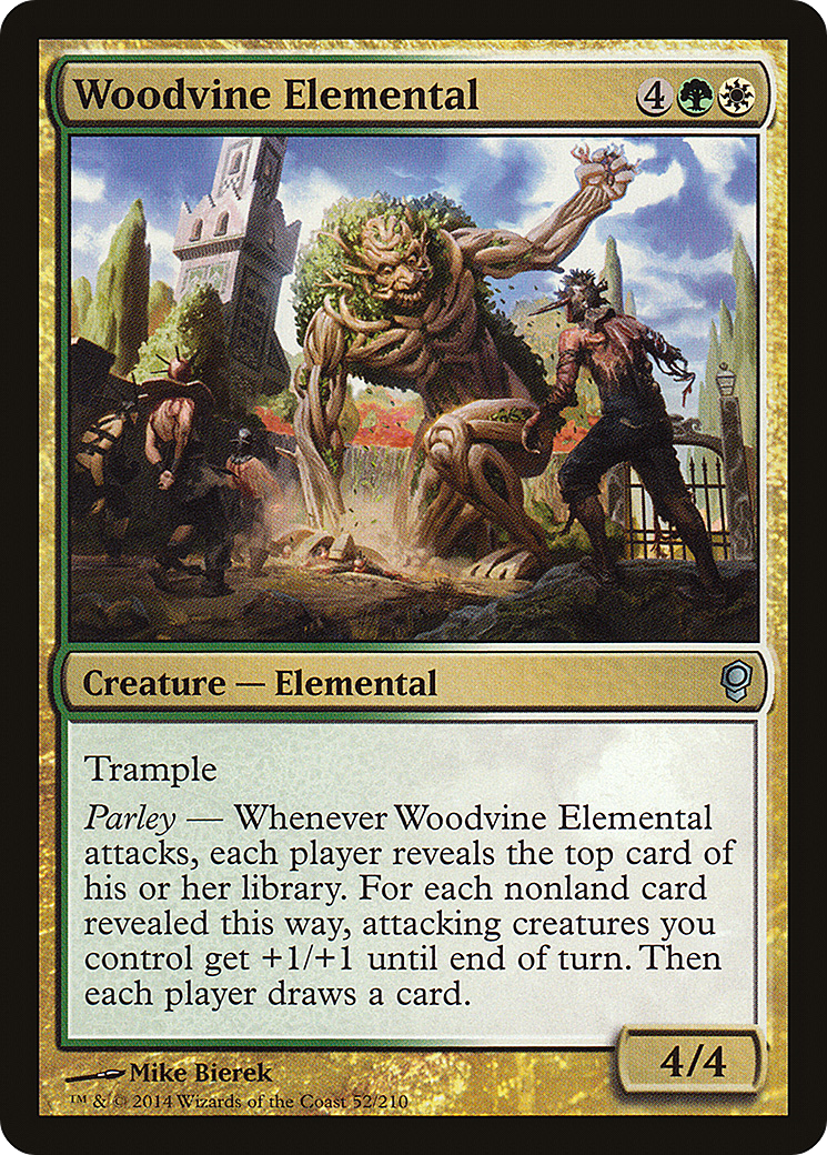 Woodvine Elemental (CNS-052) [Conspiracy] Foil