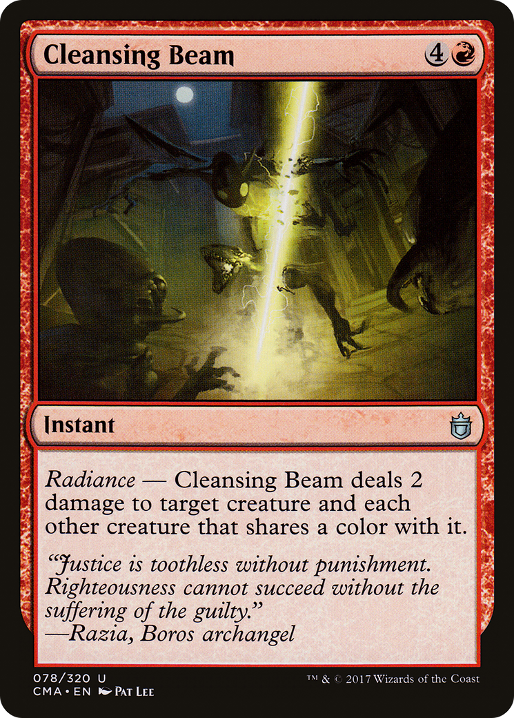 Cleansing Beam (CMA-078) [Commander Anthology]