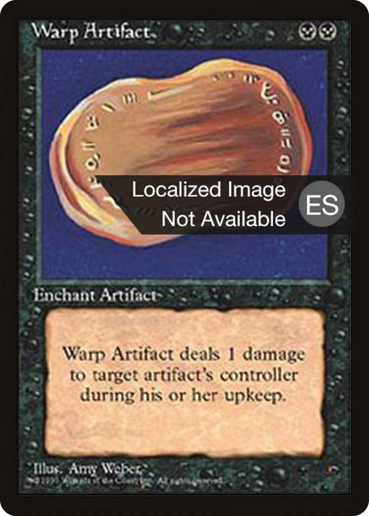 Warp Artifact [Fourth Edition Foreign Black Border]