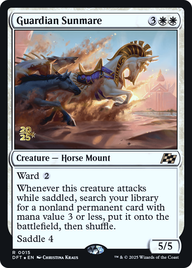Guardian Sunmare (PRE-015) [Prerelease Cards] Foil