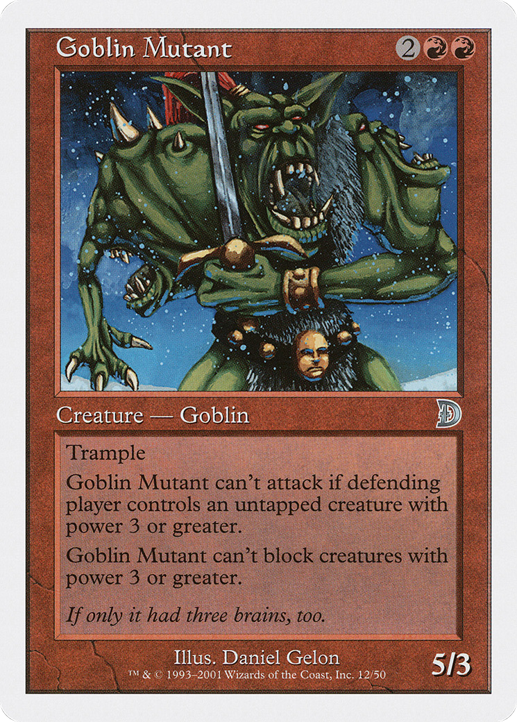 Goblin Mutant (DKM-012) [Deckmasters]