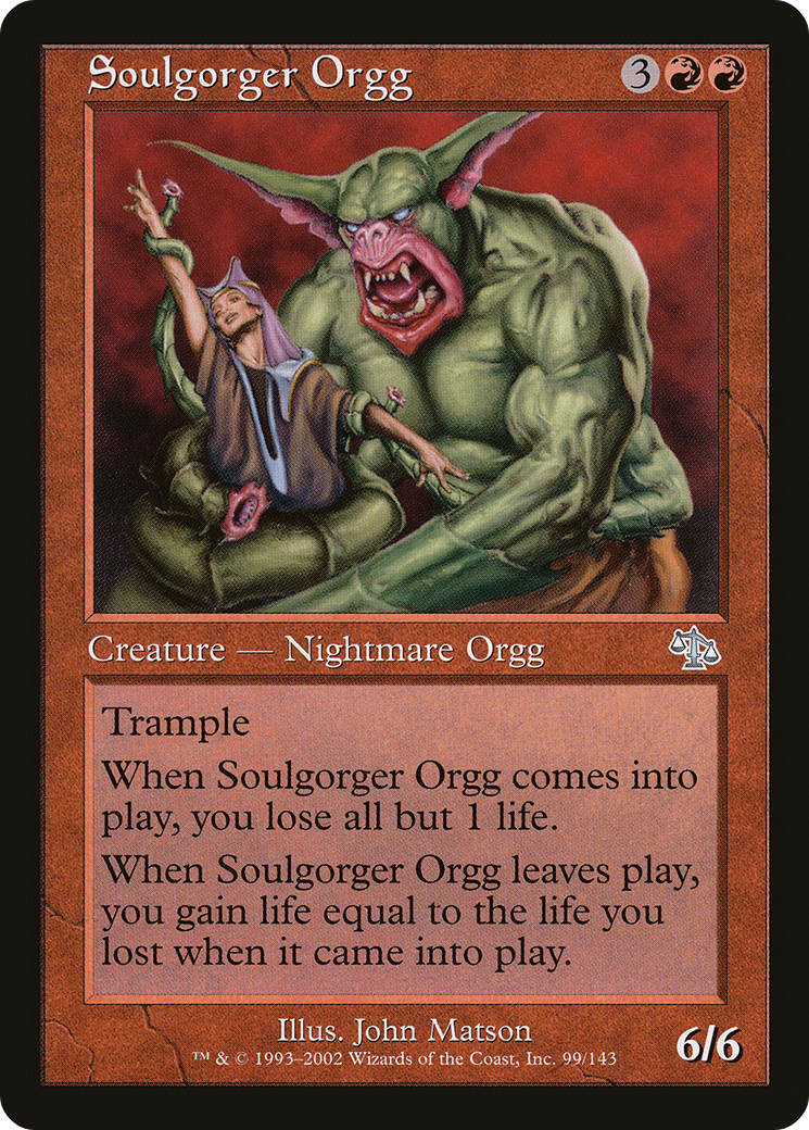 Soulgorger Orgg (JUD-099) [Judgment] Foil