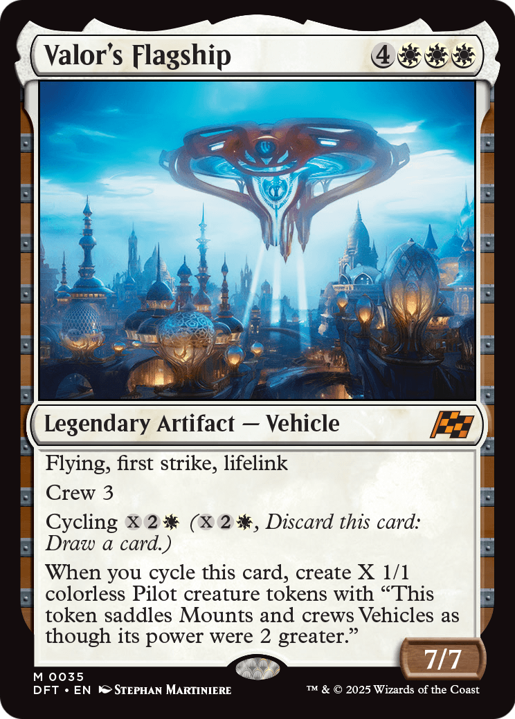 Valor's Flagship (DFT-035) [Aetherdrift]