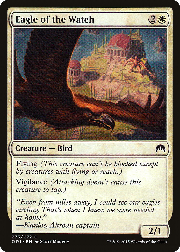Eagle of the Watch (ORI-275) [Magic Origins] Foil