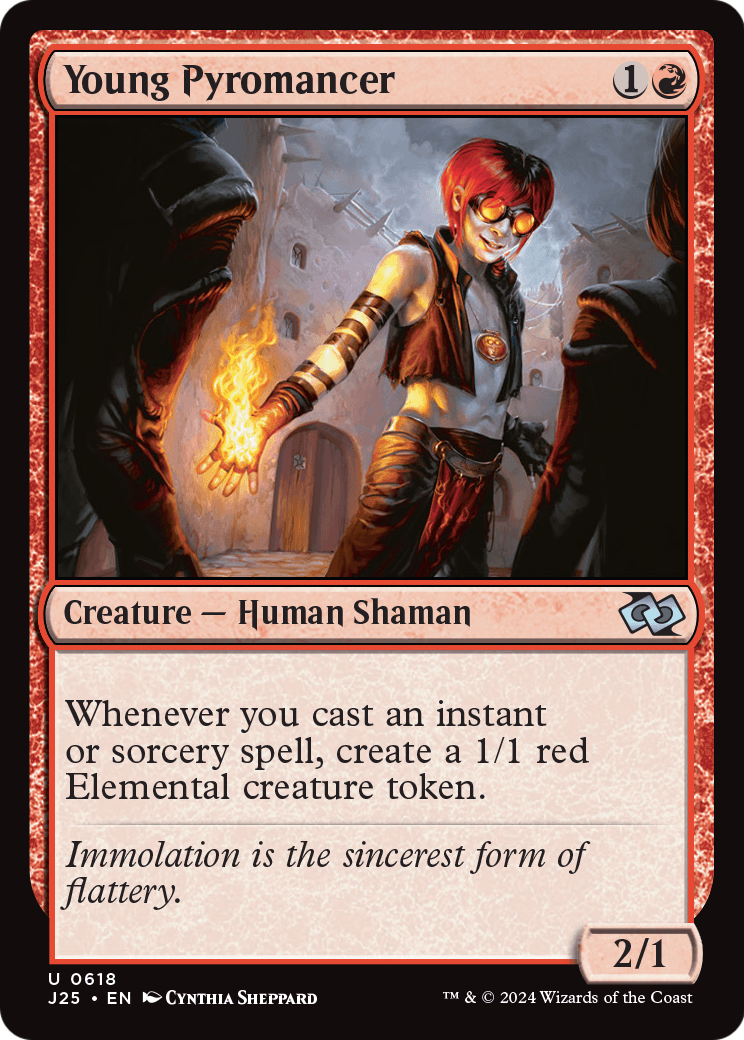 Young Pyromancer (J25-618) [Foundations Jumpstart]