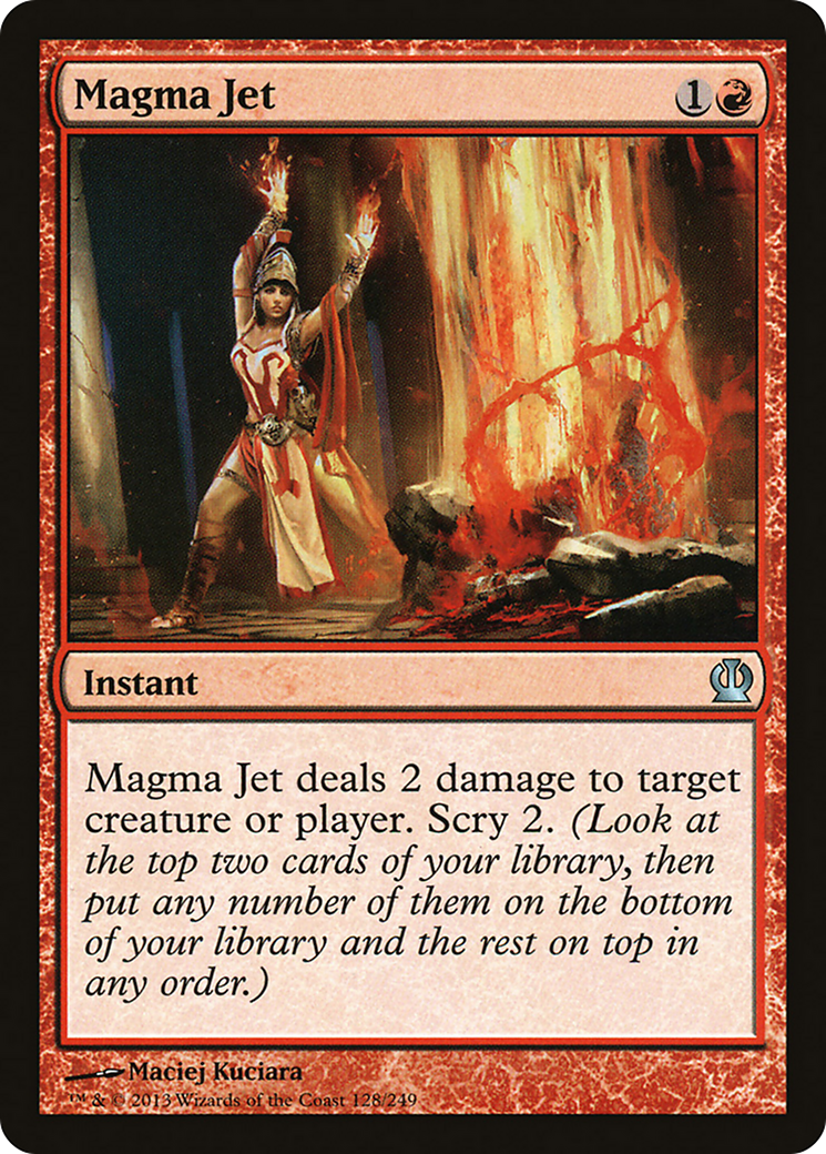 Magma Jet (THS-128) [Theros]