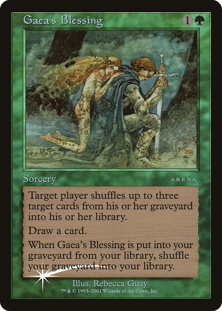 Gaea's Blessing [Arena League 2001] Foil