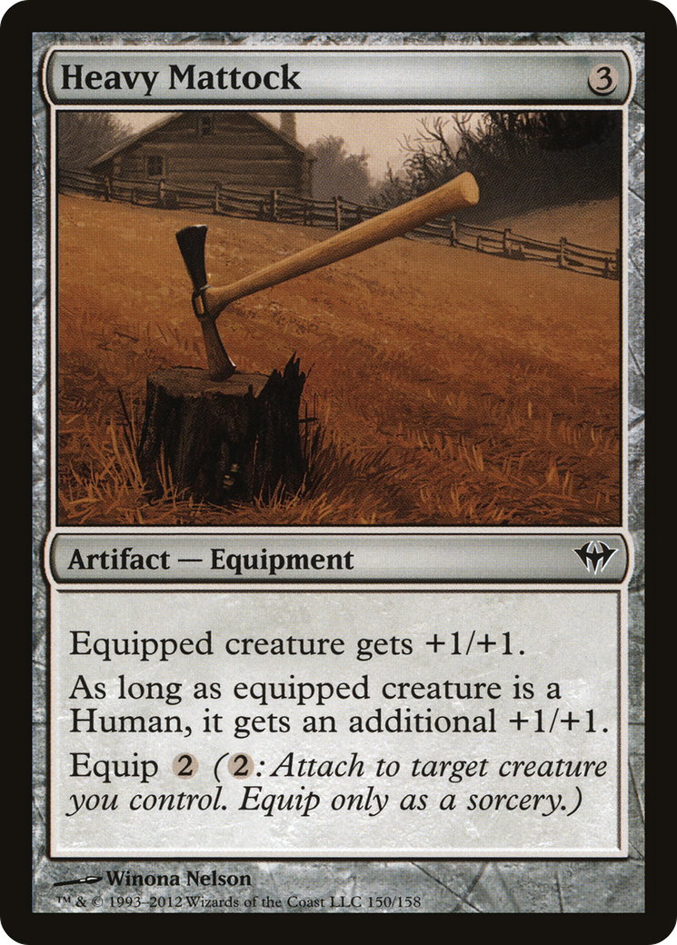 Heavy Mattock (DKA-150) [Dark Ascension] Foil