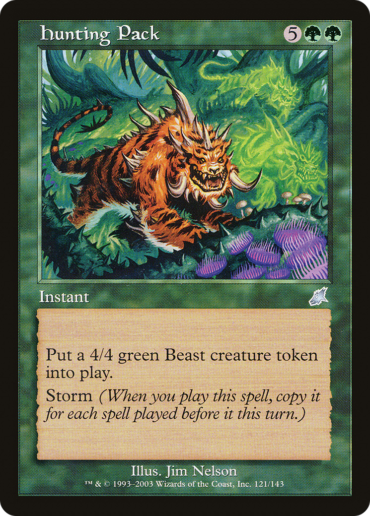 Hunting Pack (SCG-121) [Scourge] Foil