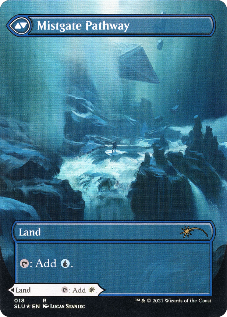 Hengegate Pathway (Borderless) (SLU-018) (Showcase) [Secret Lair: Ultimate Edition] Foil