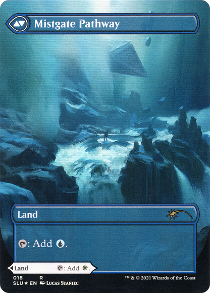 Hengegate Pathway (Borderless) (SLU-018) (Showcase) [Secret Lair: Ultimate Edition] Foil
