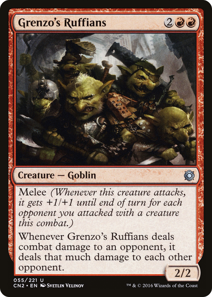Grenzo's Ruffians (CN2-055) [Conspiracy: Take the Crown] Foil