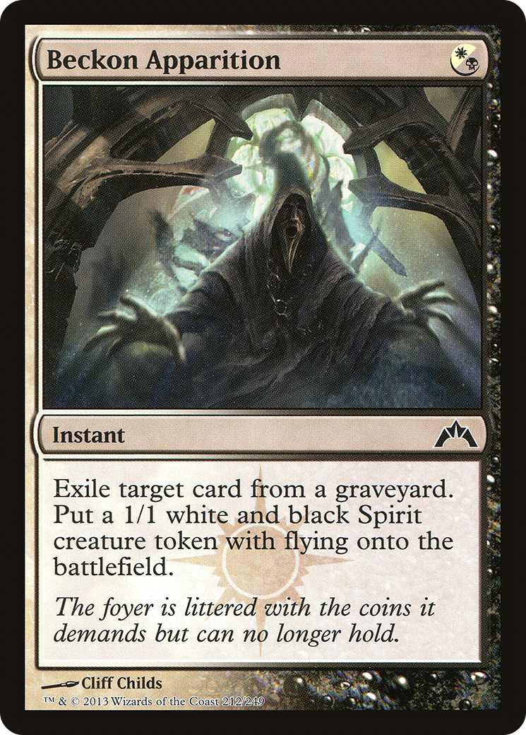 Beckon Apparition (GTC-212) [Gatecrash] Foil