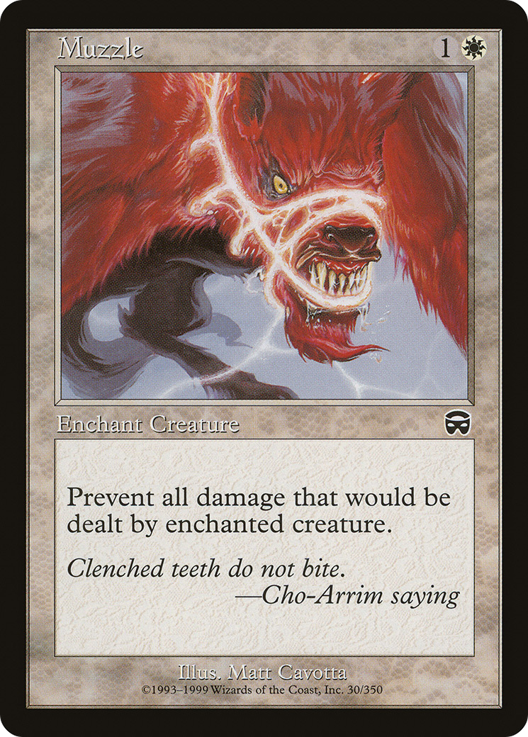 Muzzle (MMQ-030) [Mercadian Masques]