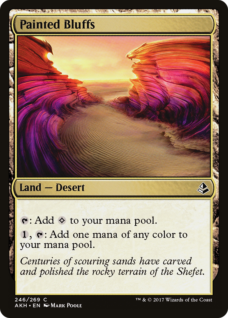 Painted Bluffs (AKH-246) [Amonkhet] Foil