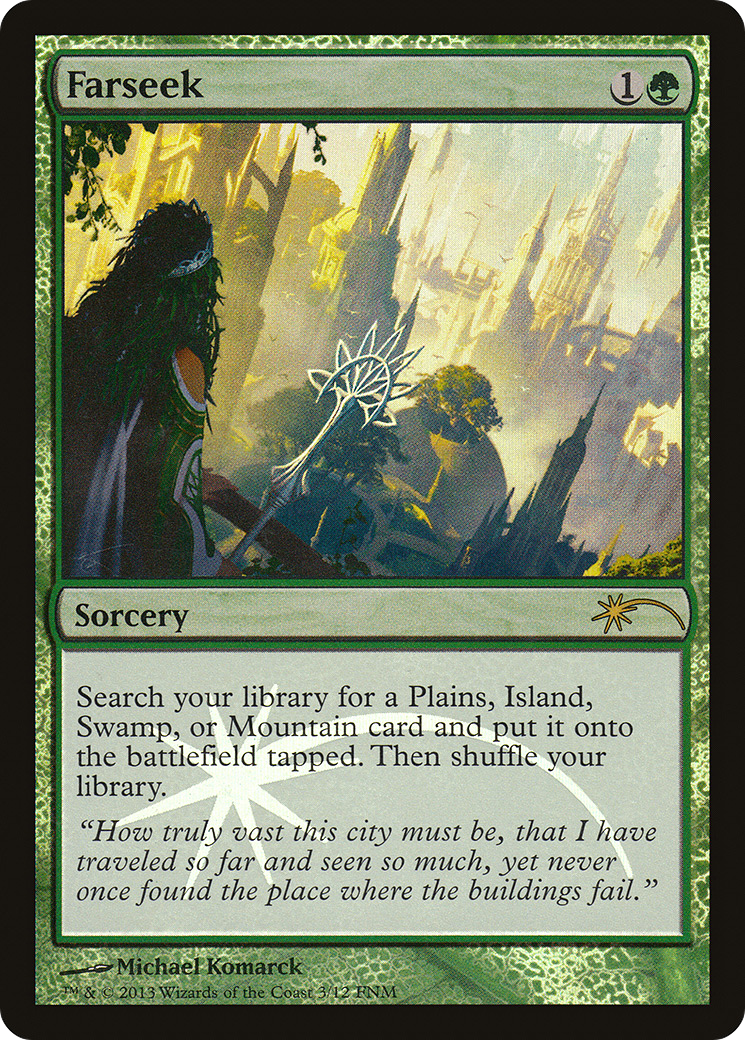 Farseek (FNM-003) [Friday Night Magic 2013] Foil
