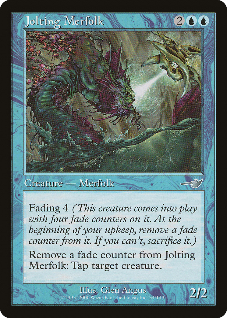 Jolting Merfolk (NMS-034) [Nemesis]