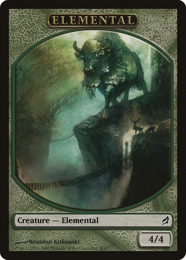 Elemental Token (LRW-008) [Lorwyn Tokens]