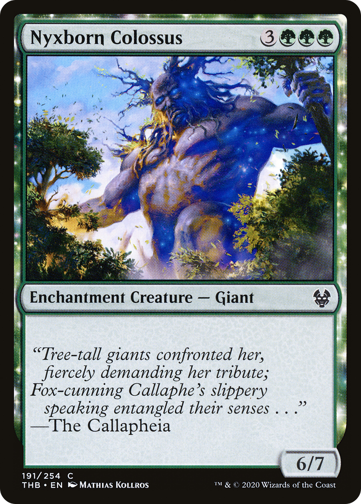 Nyxborn Colossus (THB-191) [Theros Beyond Death] Foil